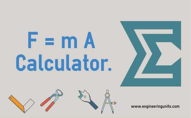 f=ma calculator 1 f=ma calculator