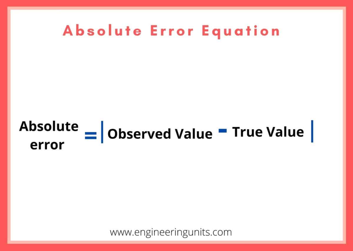 Percentage Error Calculator Engineering Units Online Calculator 5520