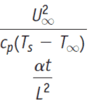 Eckert number (Ec) Equation